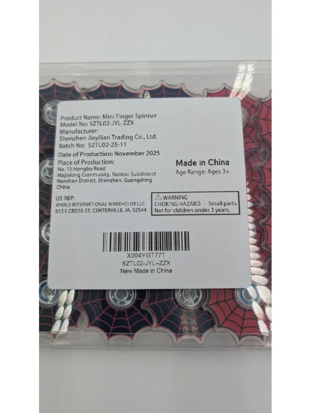 24 Spider Web Finger Spinners Halloween Party Favors Boys Birthday Goodie Bag...